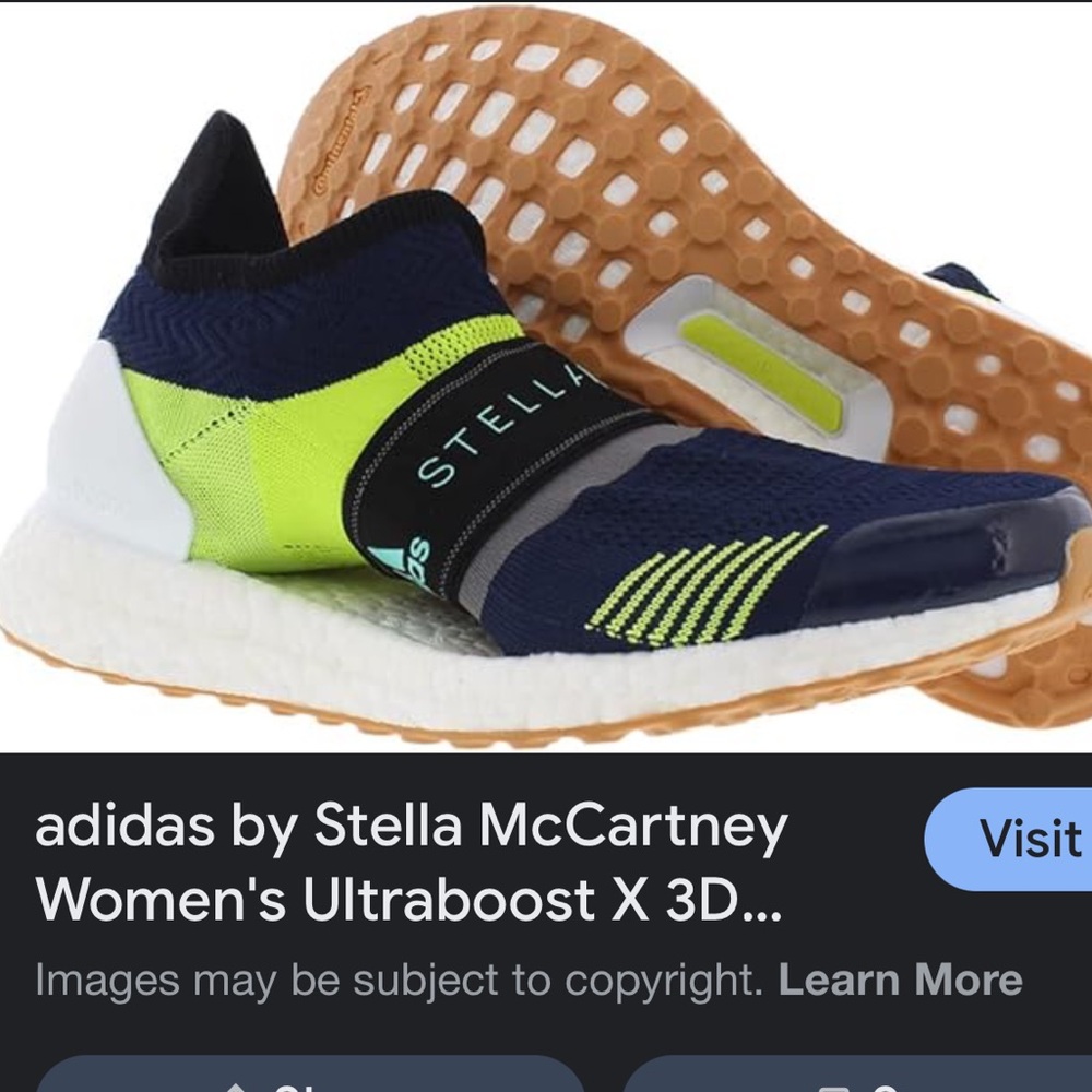 adidas gazelle silver green womens Adidas x Stella McCartney Women's Ultraboost 5 Solar Yellow / Hi-Res Yellow  / White Running Shoes main image 0